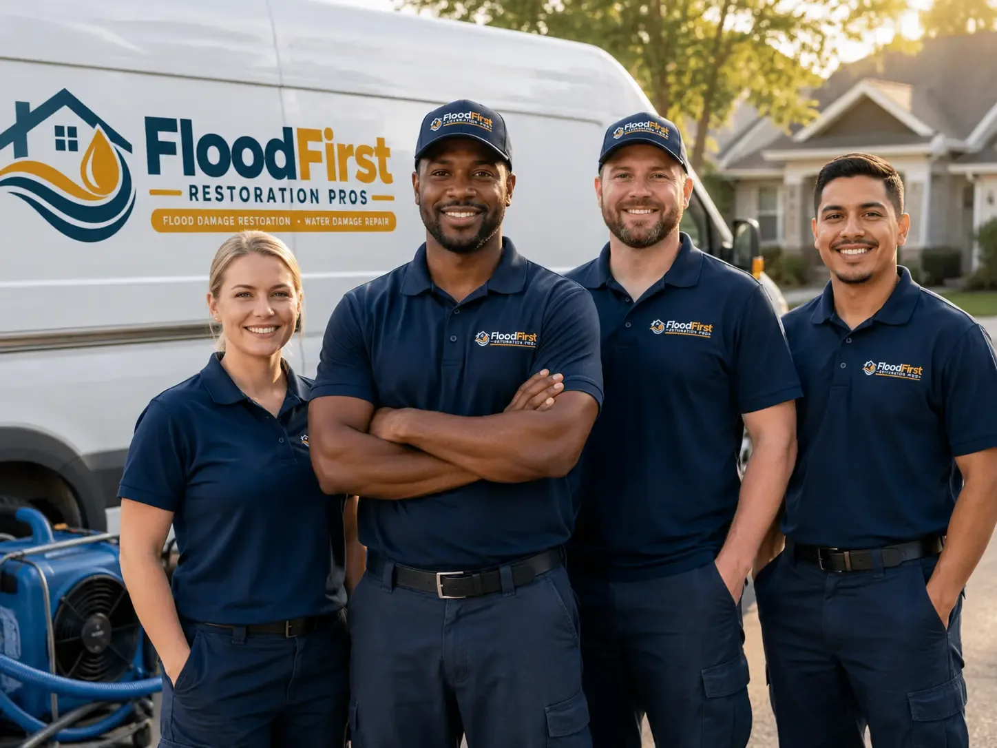 Flood Damage Restoration company in Milburn, OK